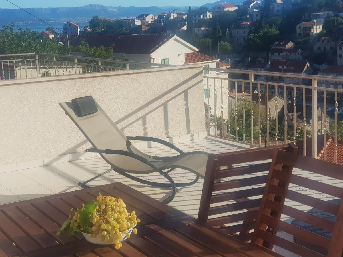 New Apartment With Panoramic View Стоморска Экстерьер фото