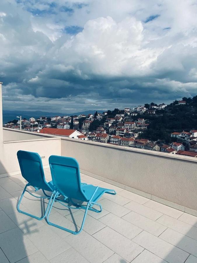New Apartment With Panoramic View Стоморска Экстерьер фото